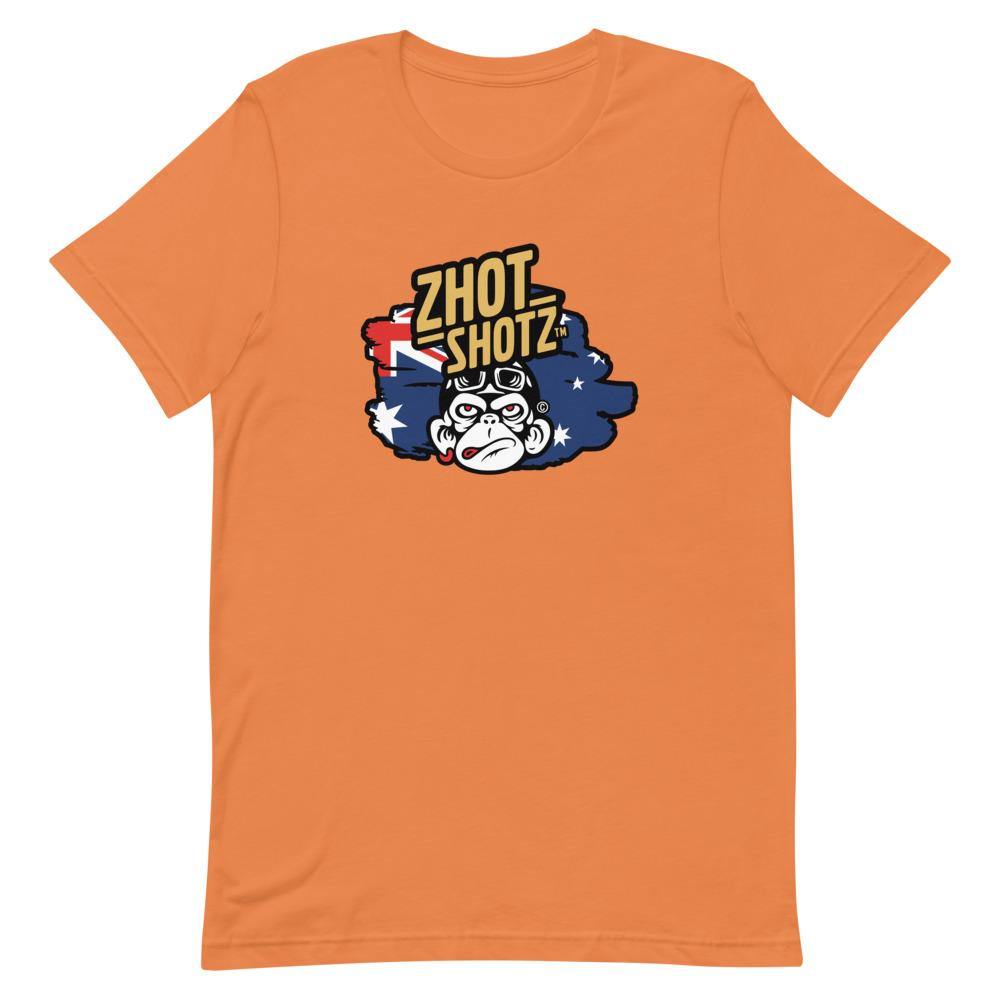 Zhot Shots Monkey-Short-Sleeve Unisex T-Shirt - Zhot Shop