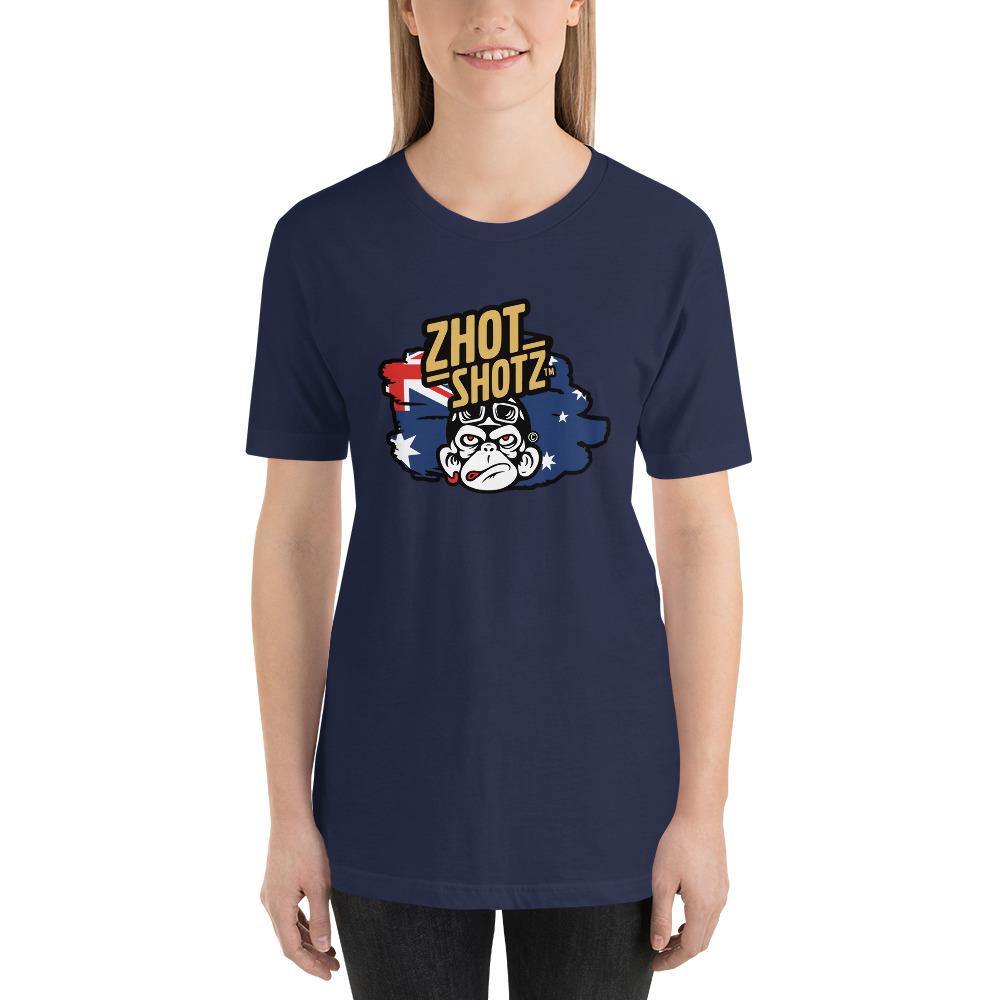 Zhot Shots Monkey-Short-Sleeve Unisex T-Shirt - Zhot Shop