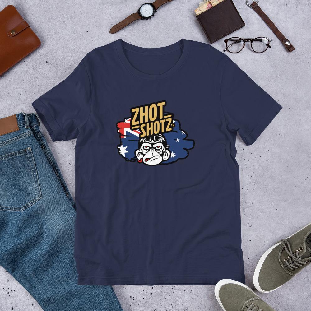 Zhot Shots Monkey-Short-Sleeve Unisex T-Shirt - Zhot Shop