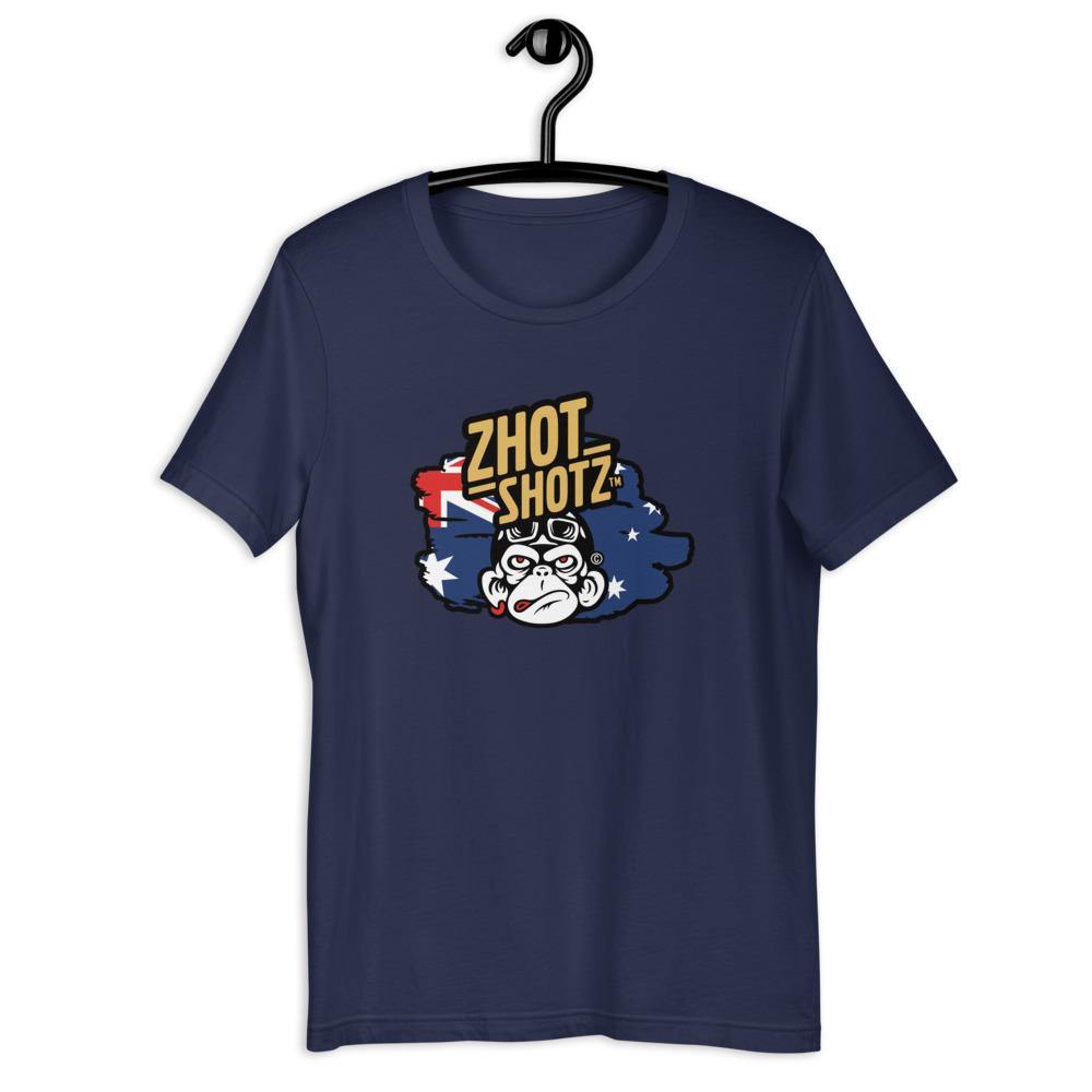 Zhot Shots Monkey-Short-Sleeve Unisex T-Shirt - Zhot Shop