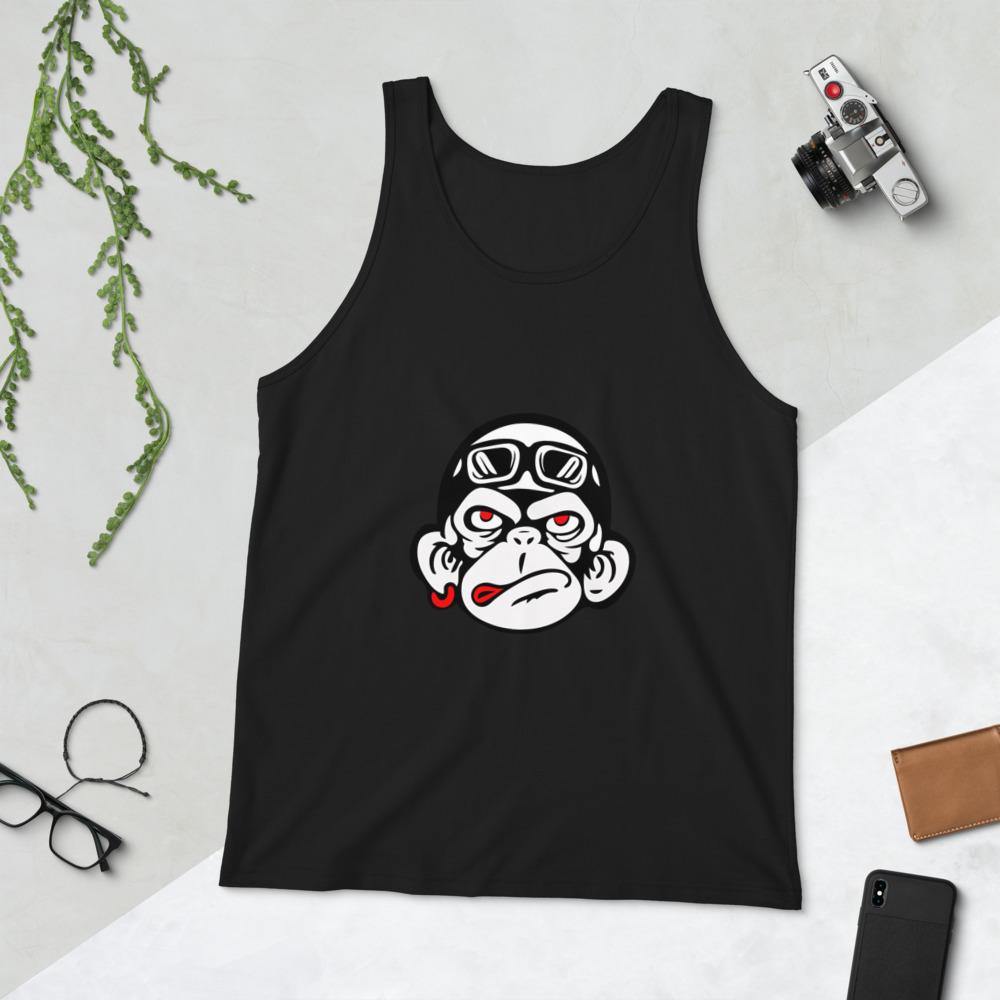 Zhot Shotz Monckey-Unisex Tank Top - Zhot Shop