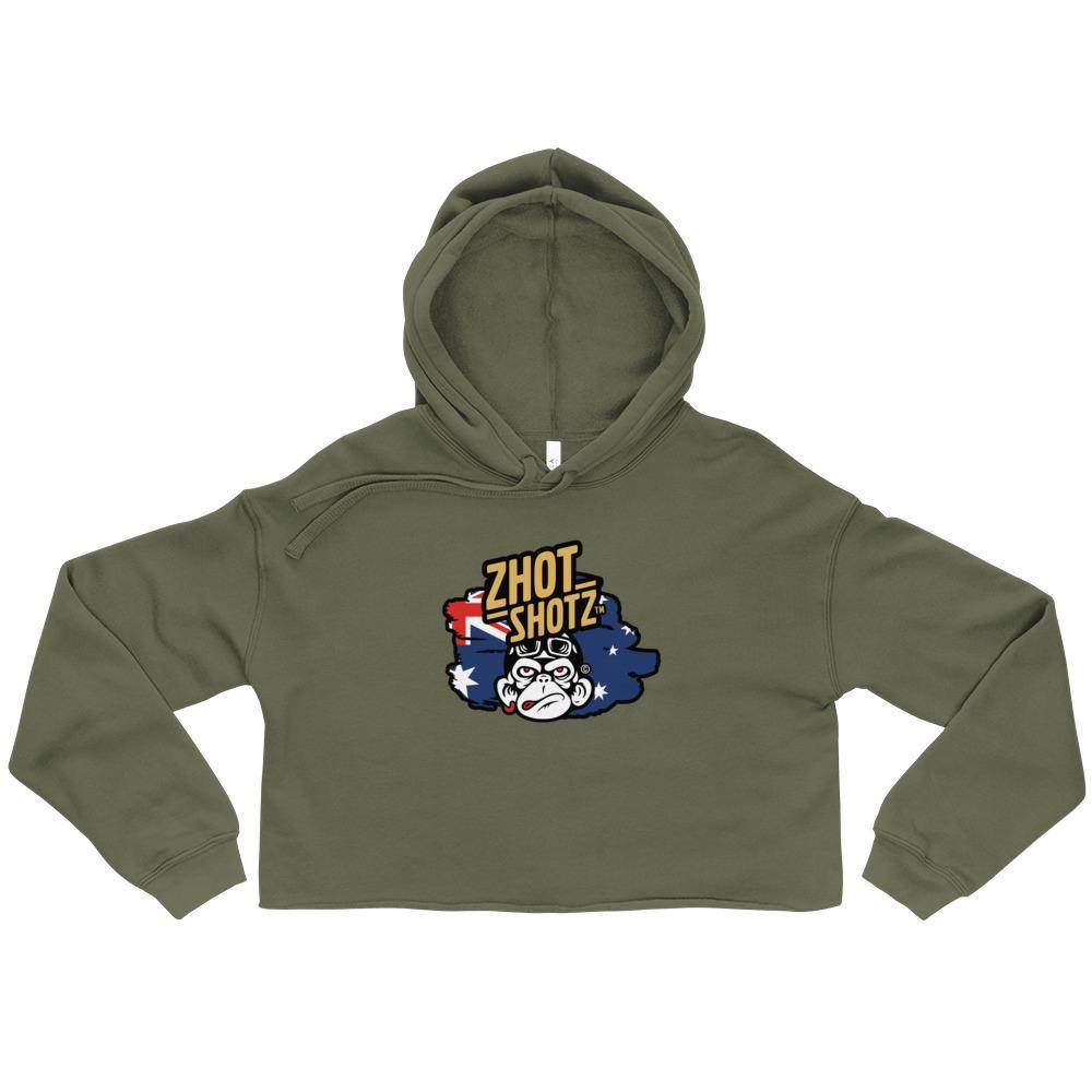 Zhot Shotz -Crop Hoodie - Zhot Shop