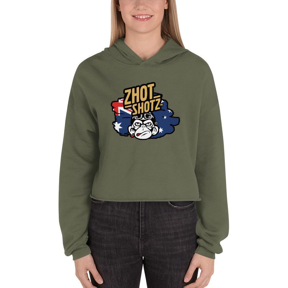 Zhot Shotz -Crop Hoodie - Zhot Shop