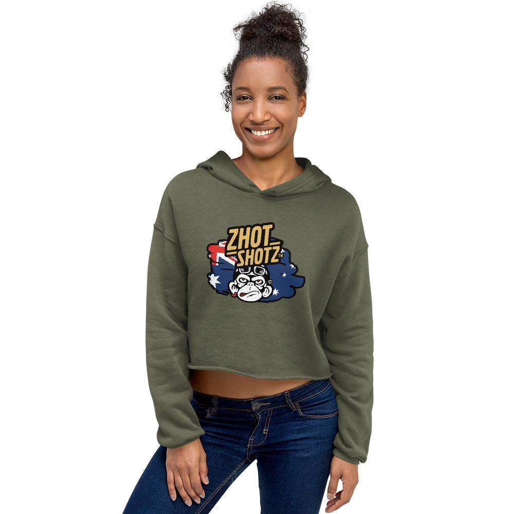 Zhot Shotz -Crop Hoodie - Zhot Shop