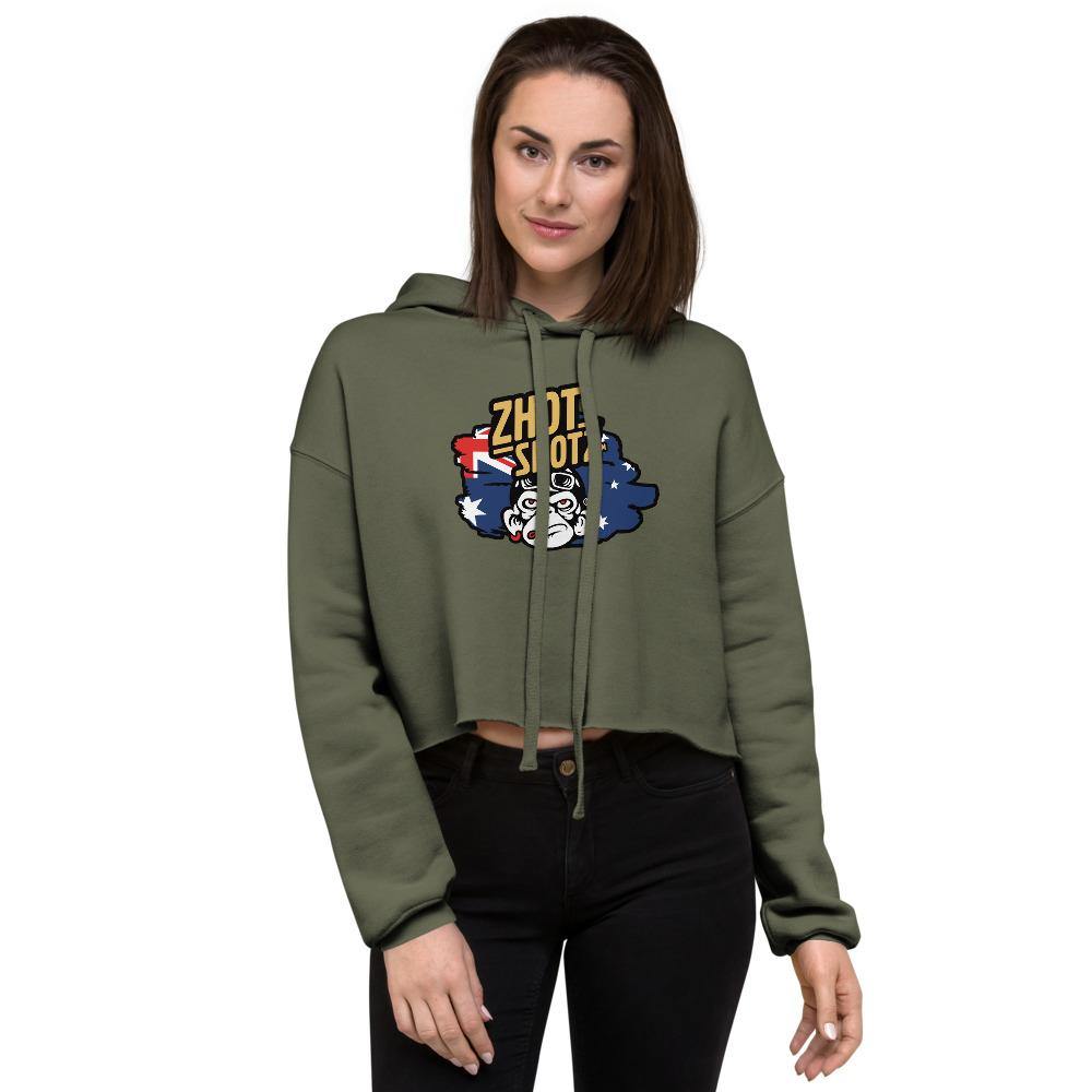 Zhot Shotz -Crop Hoodie - Zhot Shop