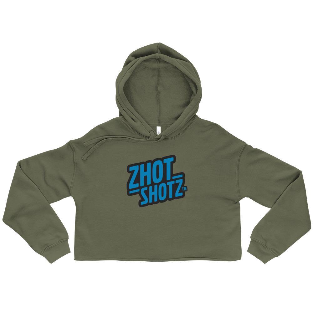 Zhot Shotz- Crop Hoodie - Zhot Shop