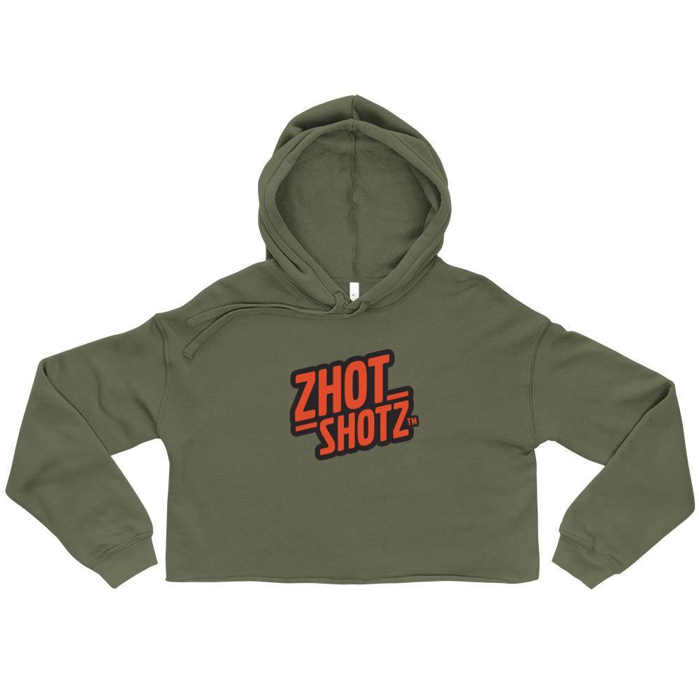 Zhot Shotz- Crop Hoodie - Zhot Shop