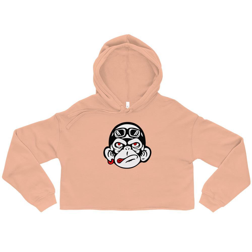 Zhot Shotz Monckey- Crop Hoodie - Zhot Shop