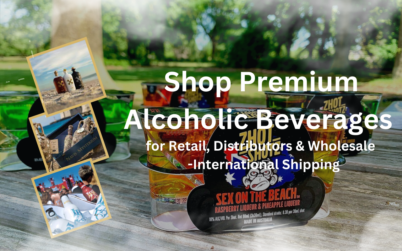 Buy Premium Alcoholic Beverages for retail, distributors & wholesale