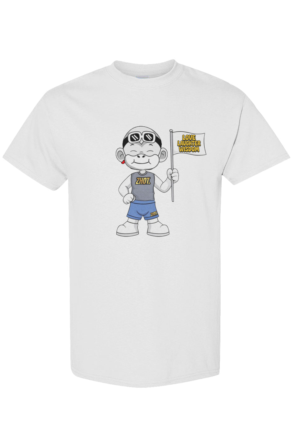 zhot jr holding LLW sign