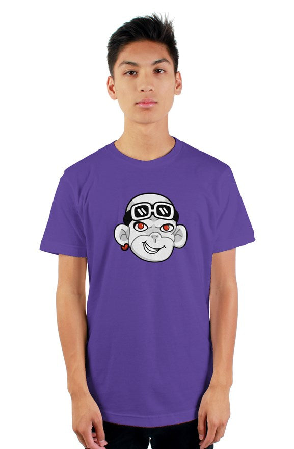 tultex mens zhot t-shirt purple
