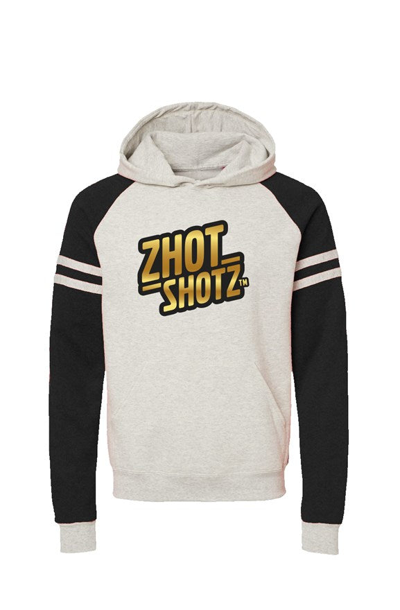 Zhot Shotz Golden Varsity Colorblocked Raglan Hood