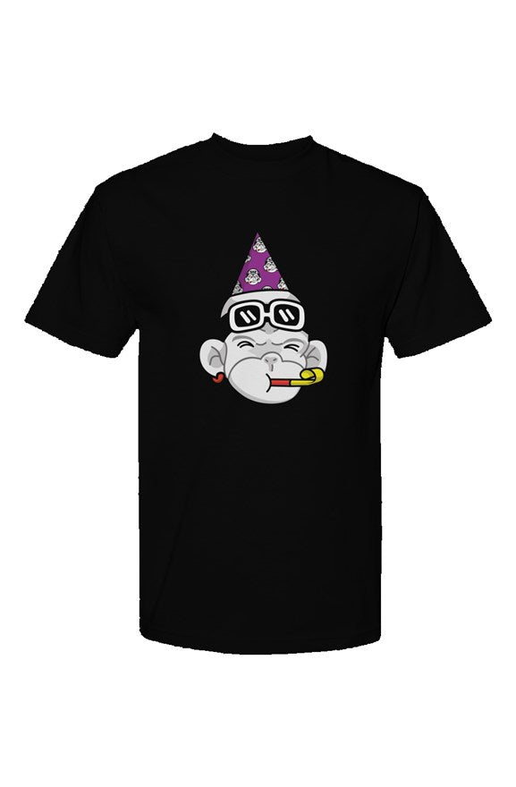 Party On with Zhot's Emoji with Party Hat Graphic Tee