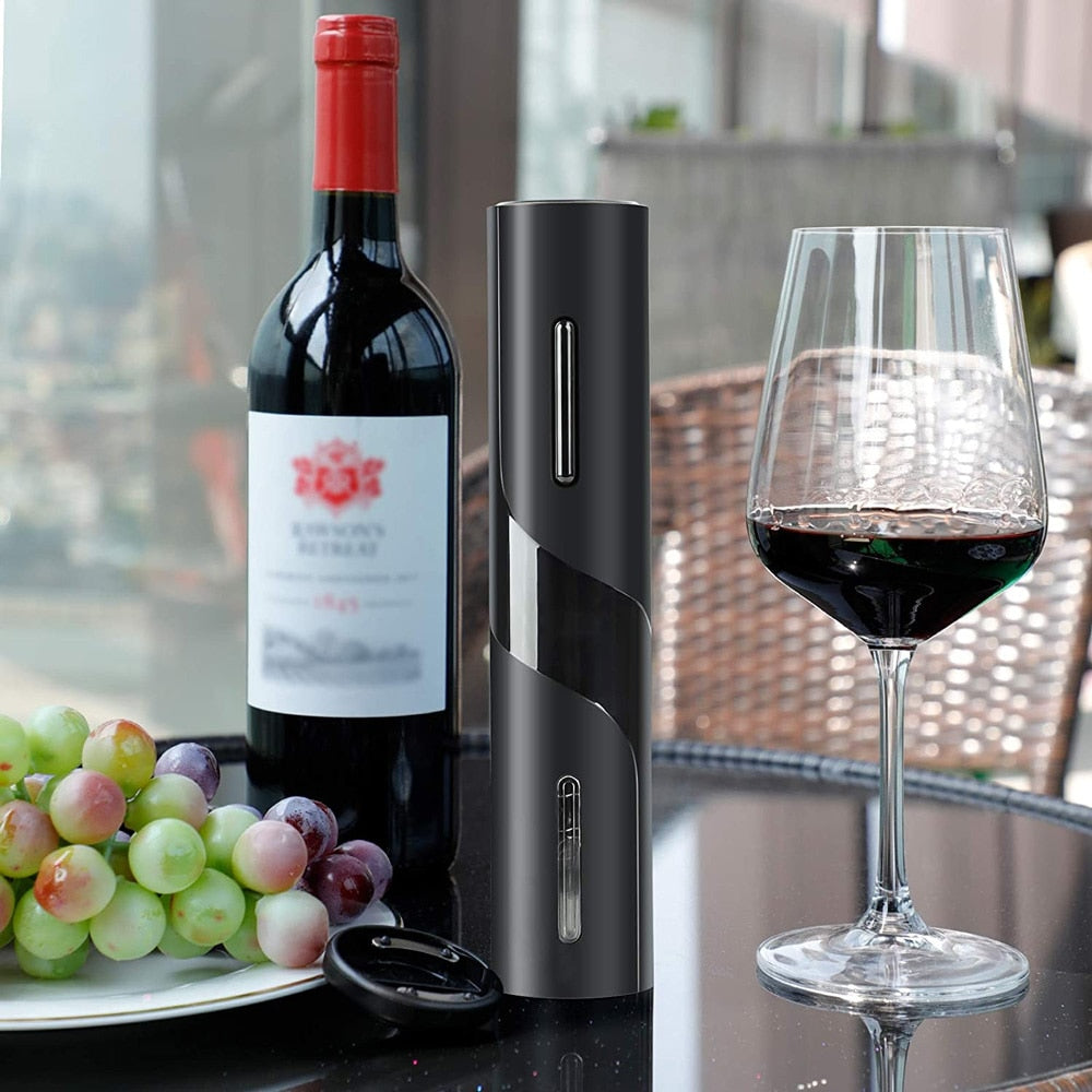 Rechargeable Electric Wine Bottle Opener Foil Cutter Automatic