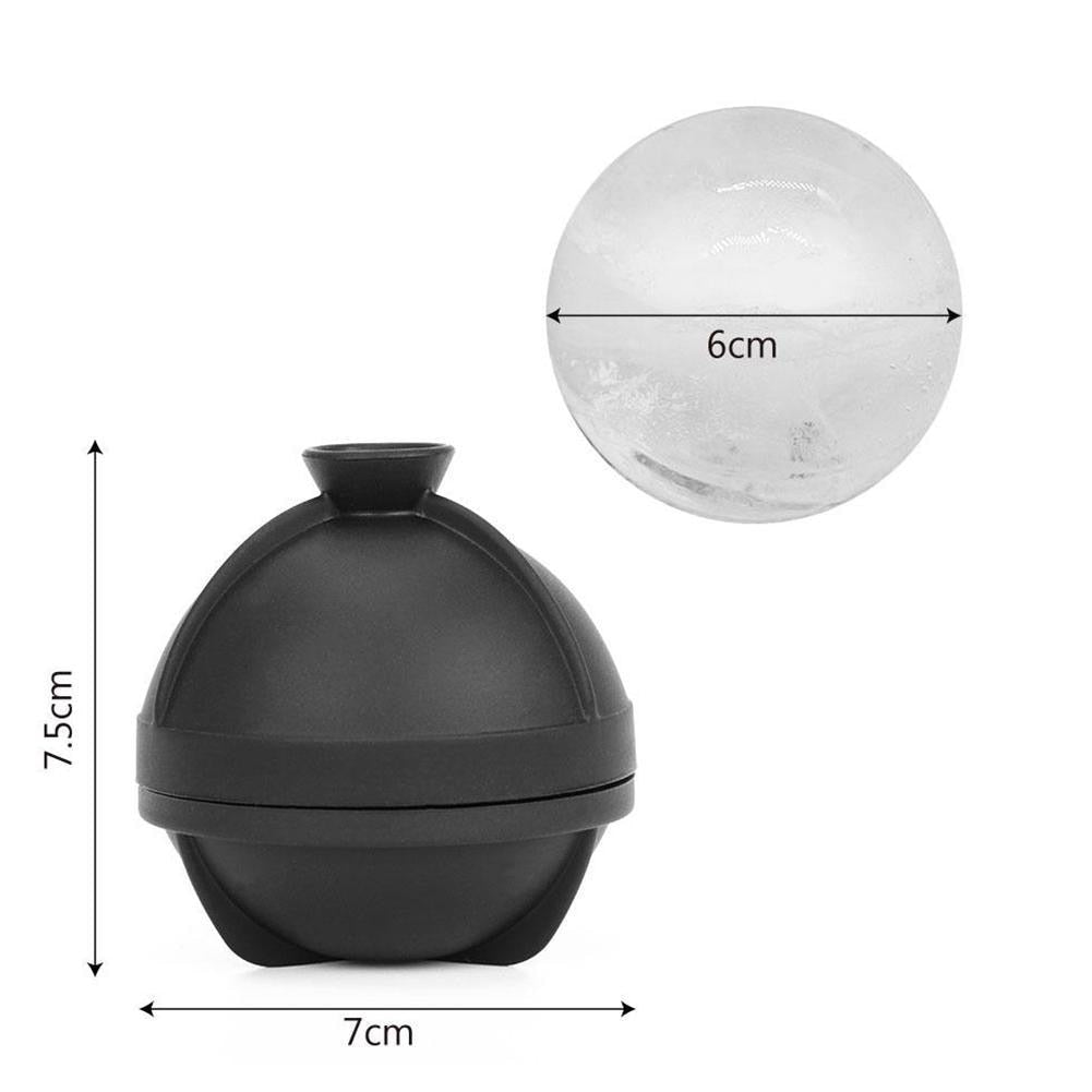 Round Ice Ball Maker -6cm Ball Ice Molds Silicone 