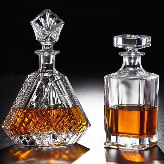 Whiskey Decanters - Whiskey Bottle Crystal Glass Decanter- Home Bar Decoration