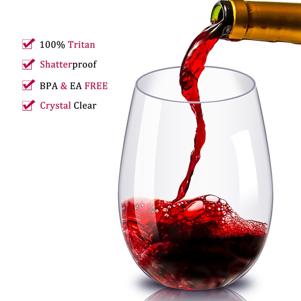 Shatterproof Wine Glasses -Unbreakable Glasses 