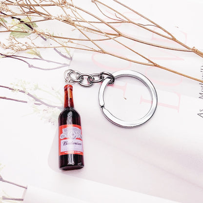 Alcohol Brands Keychain Beer - Vodka - Whiskey - Tequila - Gin -Pisco Branded Keychains