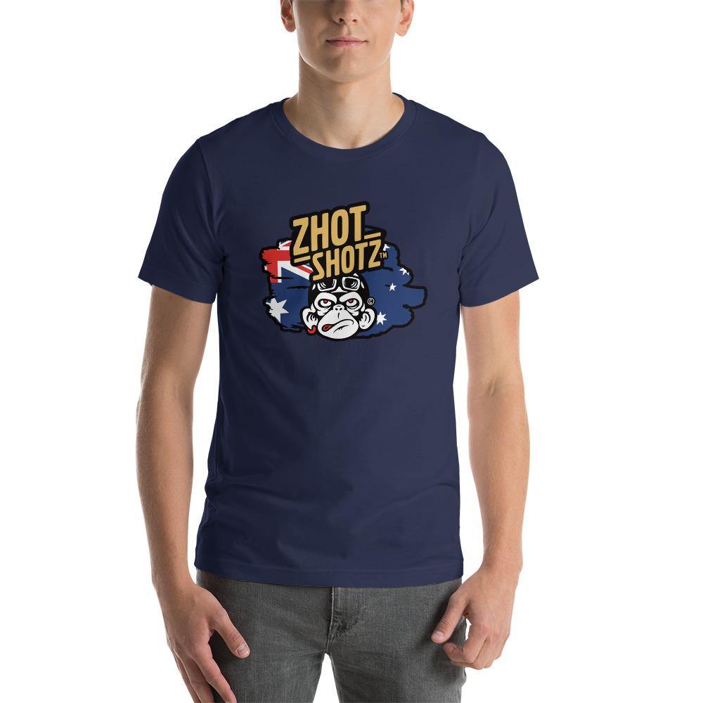 Zhot Shots Monkey-Short-Sleeve Unisex T-Shirt - Zhot Shop