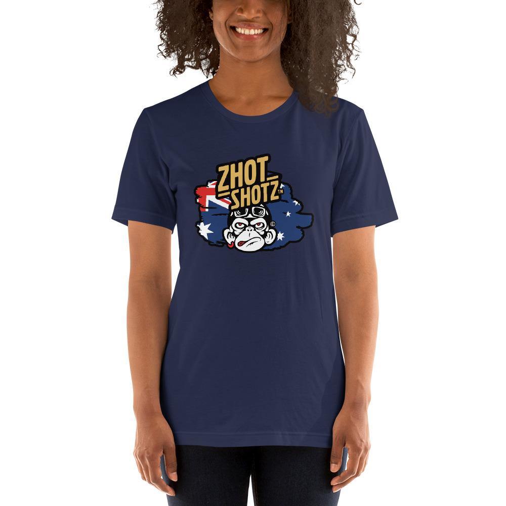 Zhot Shots Monkey-Short-Sleeve Unisex T-Shirt - Zhot Shop