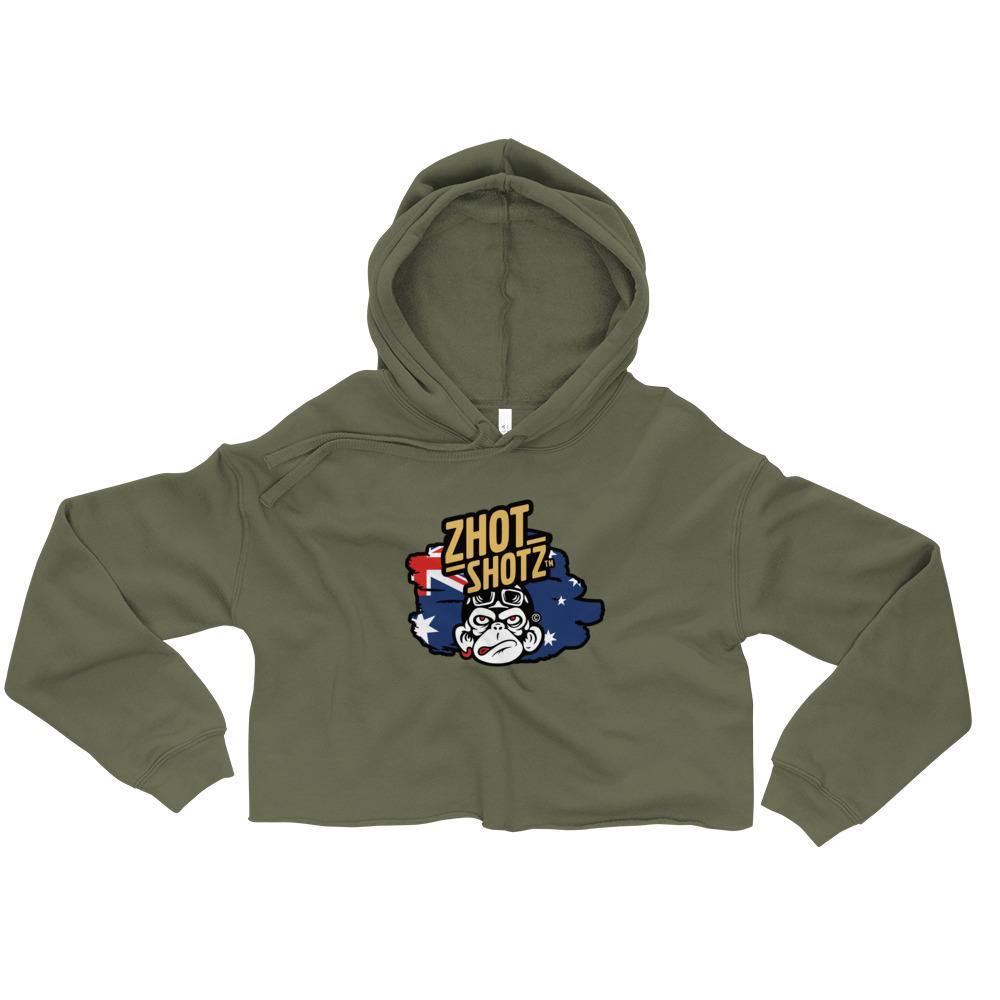 Zhot Shotz -Crop Hoodie - Zhot Shop