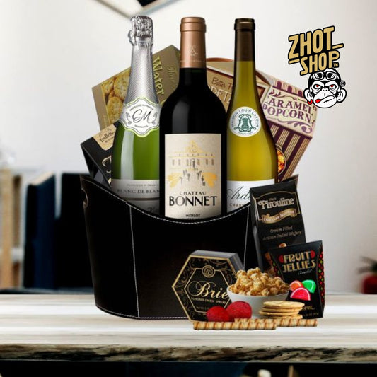 Zhot Best French Wine Gift Set